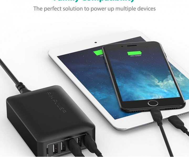 RAVPower Сетевое зарядное устройство RAVPOWER RP-PC033